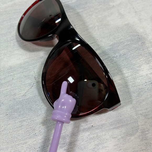 Maui Jim‎ Rising Sun Sunglasses Tortoise Shell Red Mens (CRACKED LENSES) - Picture 3 of 10